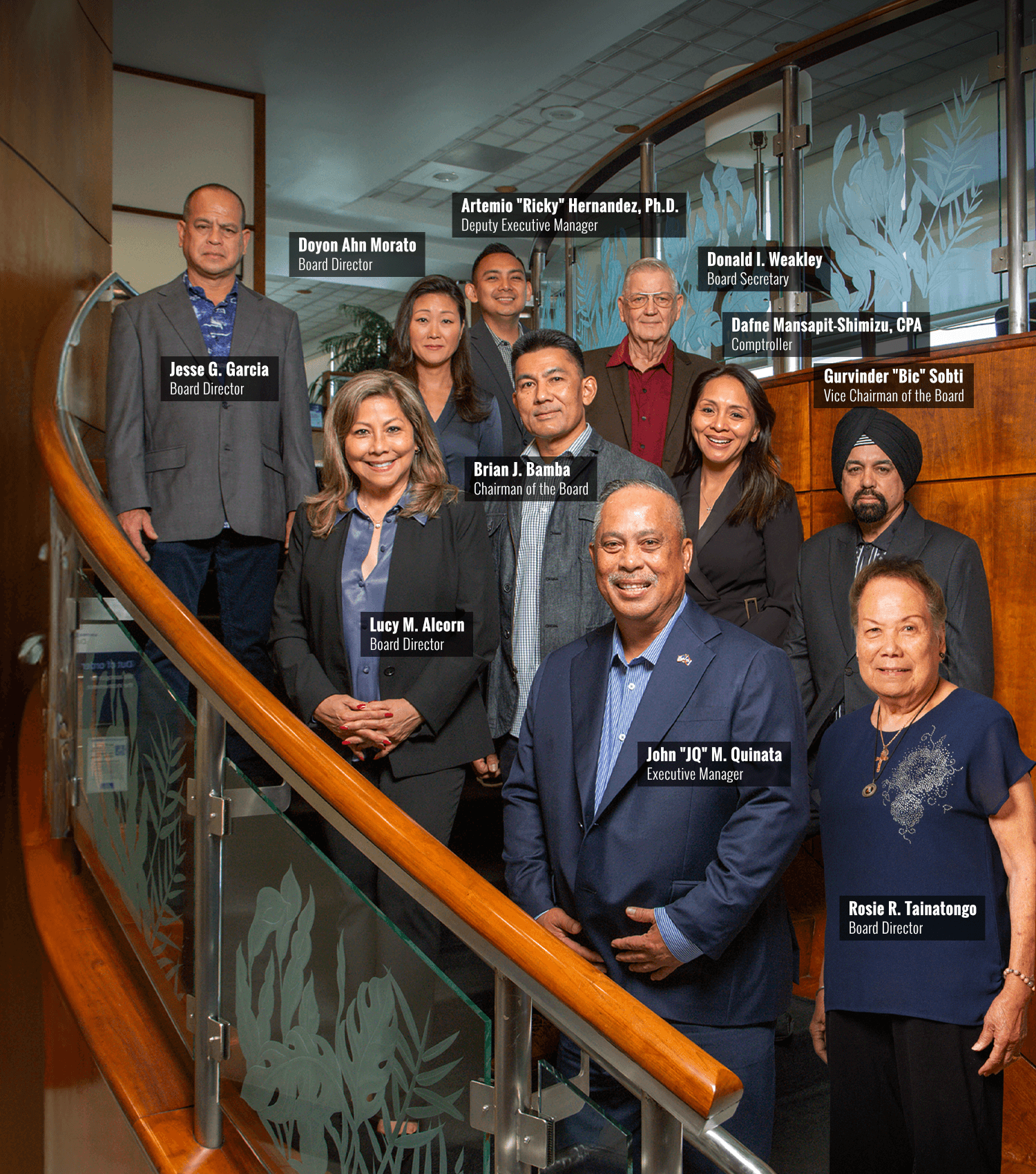 GIAA Leadership group photo