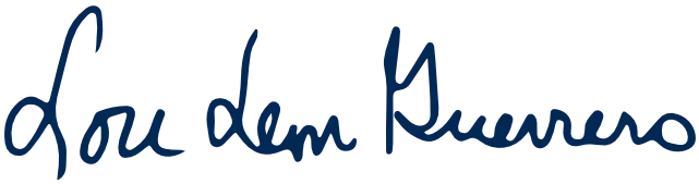 Lourdest A. Leon Guerrero signature